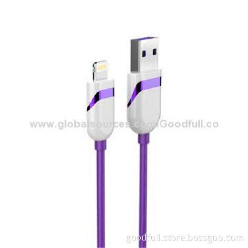 Wholesale USB Cable for iPhone 5, OEM/ODM, Customized Designs Welcomed